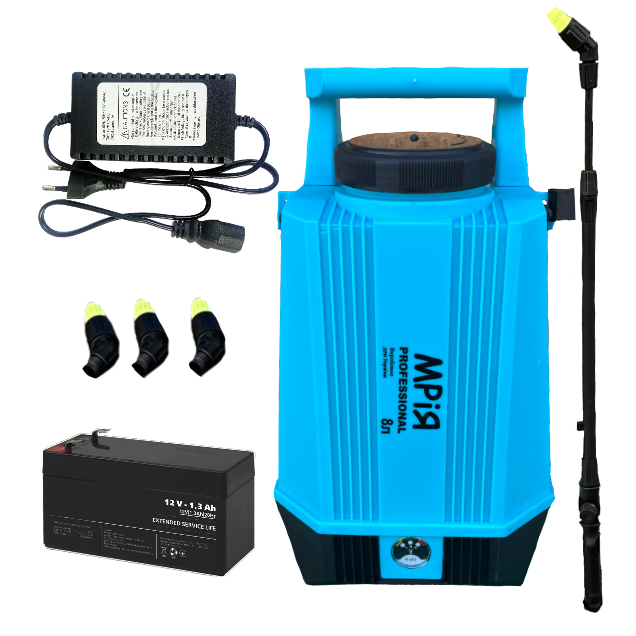 Опрыскиватель аккумуляторный Мрия с регулятором оборотов 8 л (2134789510)