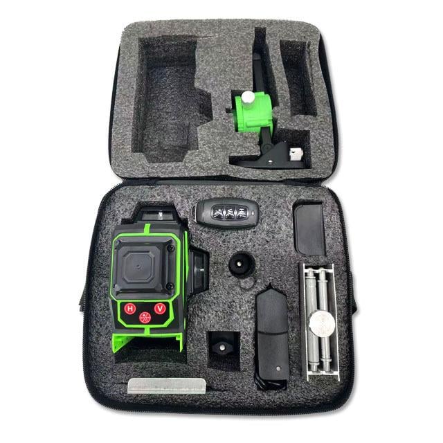 Лазерний рівень нівелір HILDA 4D Ultra із зеленим променем на 16 ліній 360 градусів 2025 зі штативом - фото 16