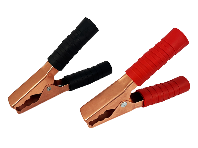 Зажим типа крокодил Lemanso LM9144 300 А 137 мм 2 шт. (7096)