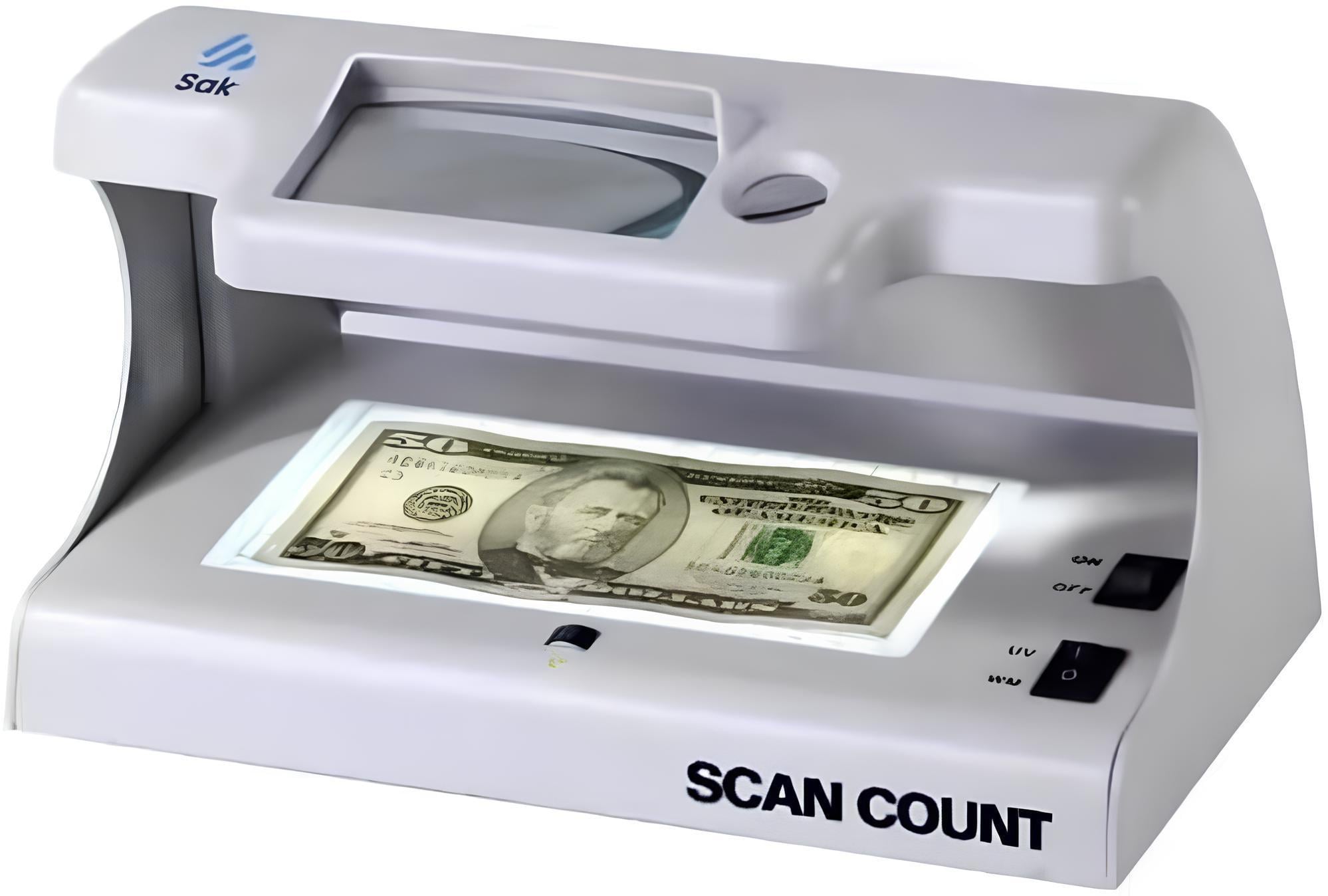 Детектор валют Sak Scancount UV