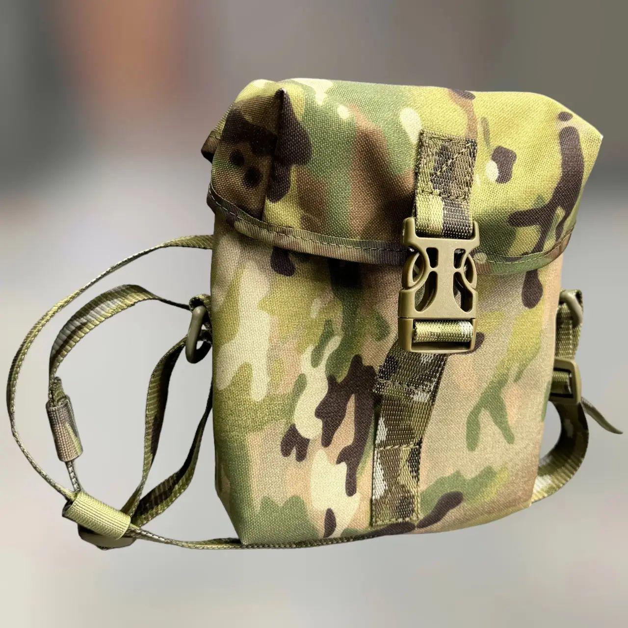 Подсумок утилитарный полужесткий на плечо WinTac на Molle CORDURA 1000D для биноклей и ПНБ Мультикам (245282)