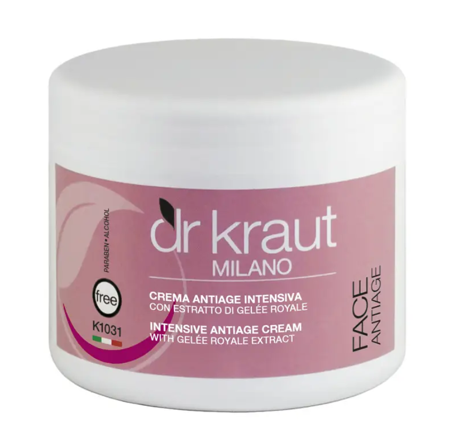 Крем интенсивный антивозрастной с экстрактом маточного молочка Dr.Kraut Intensive Antiage-Cream 500 мл (27110786) Крем интенсивный антивозрастной с экстрактом маточного молочка Dr.Kraut Intensive Antiage-Cream 500 мл (27110786)