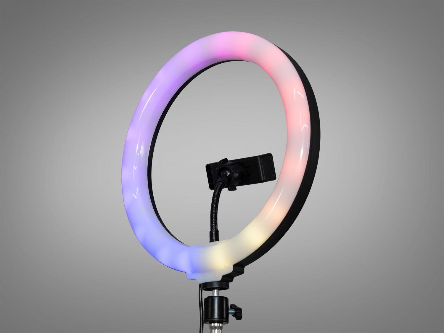 Кольцевая лампа RGB без штатива 26 см (SL-10RGB)