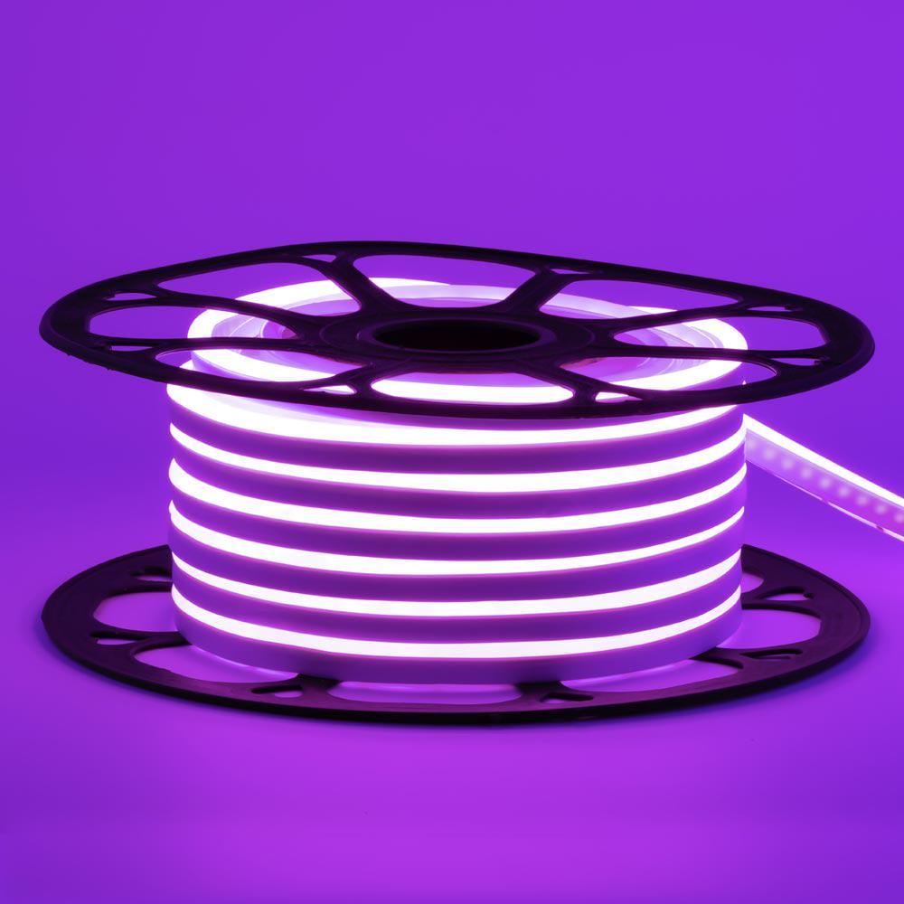 Светодиодная линейка неоновая AVT 12V 6х12 SMD2835 120LED/м 11 Вт/м IP65 Фиолетовый (1018086)