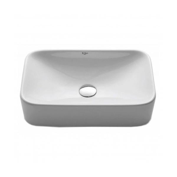 Умывальник Kraus KCV-122 Белый