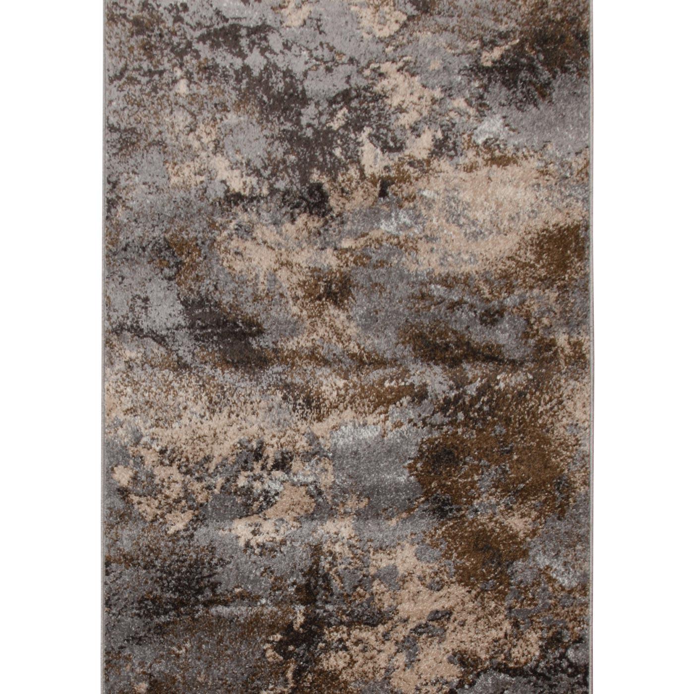 Ковер с низким ворсом DAKARIA Fayno Run 7147/123 1,2x2,4 м Серый/Бежевый (00-00017855) - фото 1 Ковер с низким ворсом DAKARIA Fayno Run 7147/123 1,2x2,4 м Серый/Бежевый (00-00017855) - фото 1