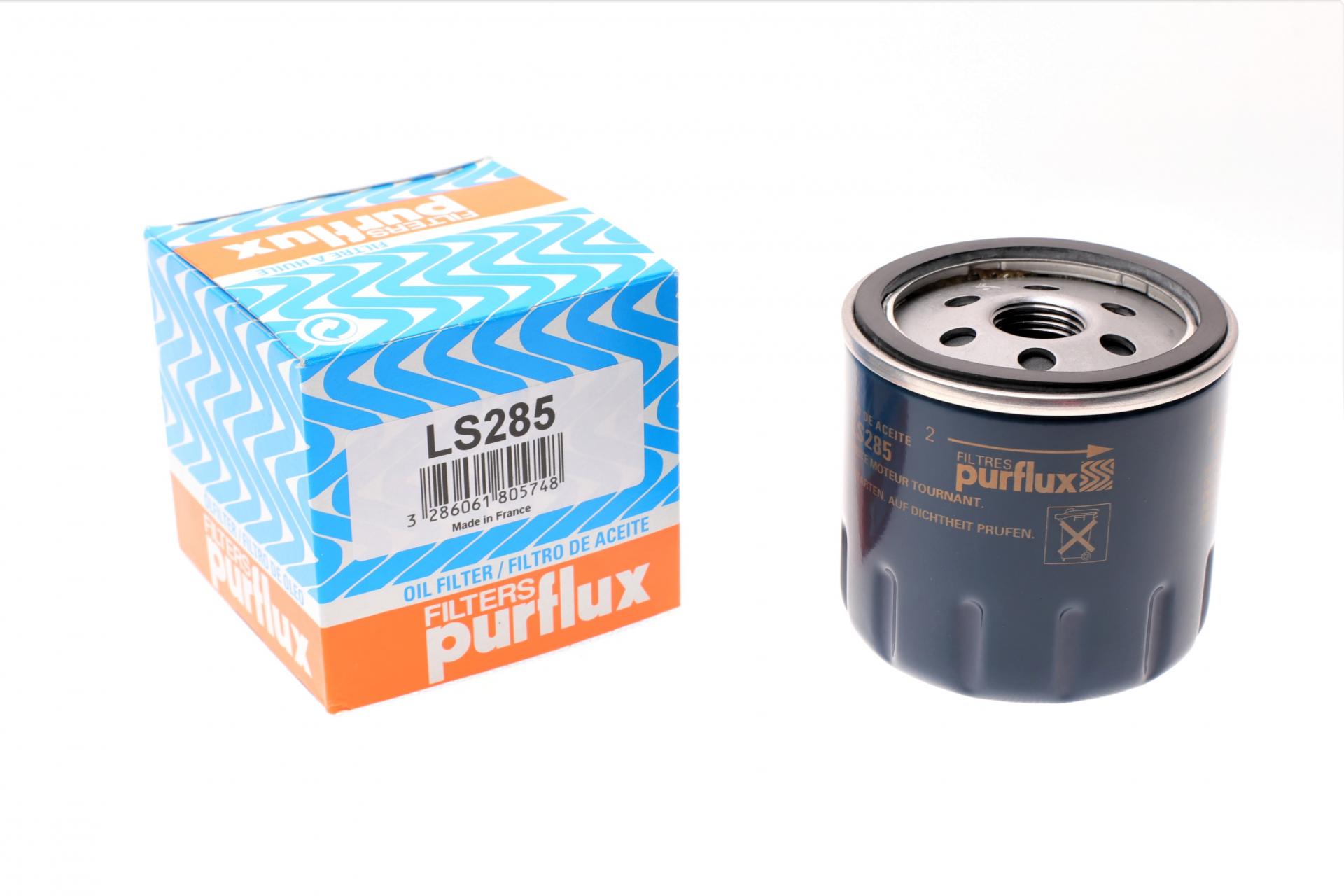 Фильтр масляный PURFLUX для Ford Fiesta 1,0-1,4 -02- (LS285)