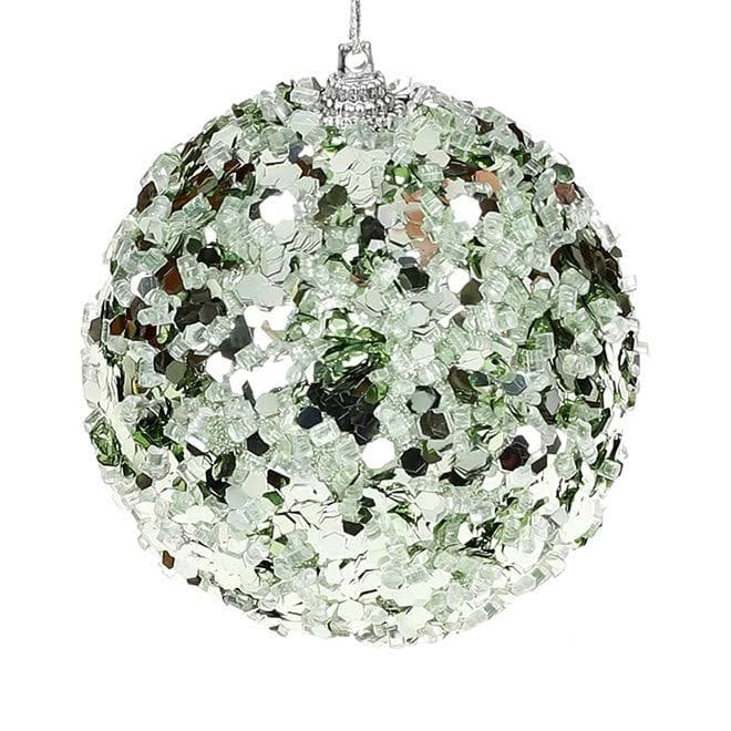 Куля новорічна з пінопласту 182-984 8 см (11992) - фото 1 Куля новорічна з пінопласту 182-984 8 см (11992) - фото 1