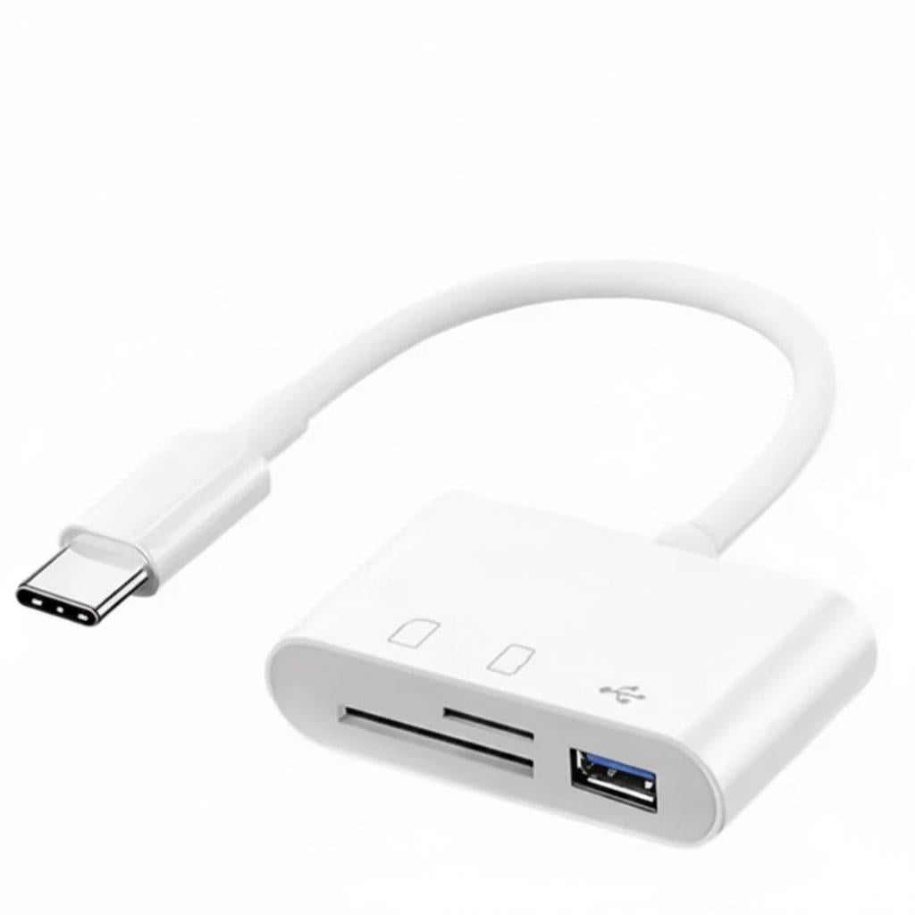 Переходник для карты памяти Type-C на USB SD/TF Card Reader (2328274836)