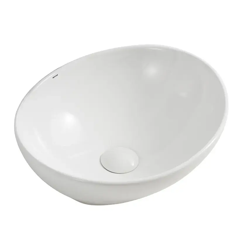 Раковина накладна для ванної кімнати MIXXUS ELLIPSE-0107 345х265х120 мм (MP6525)