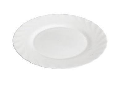 Тарілка десертна Luminarc Trianon кругла з бортом склокераміка d 19 см (H4124/3647)