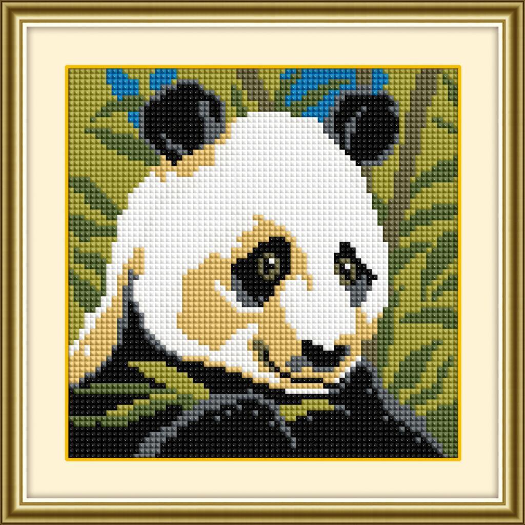 Алмазная мозаика Dream Art Пандочка 18x18 см (DA.30329)