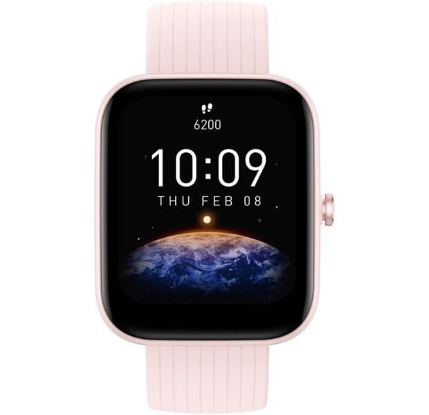 Смарт-часы Amazfit Bip 3 Pink (A2172 Pink) Смарт-часы Amazfit Bip 3 Pink (A2172 Pink)