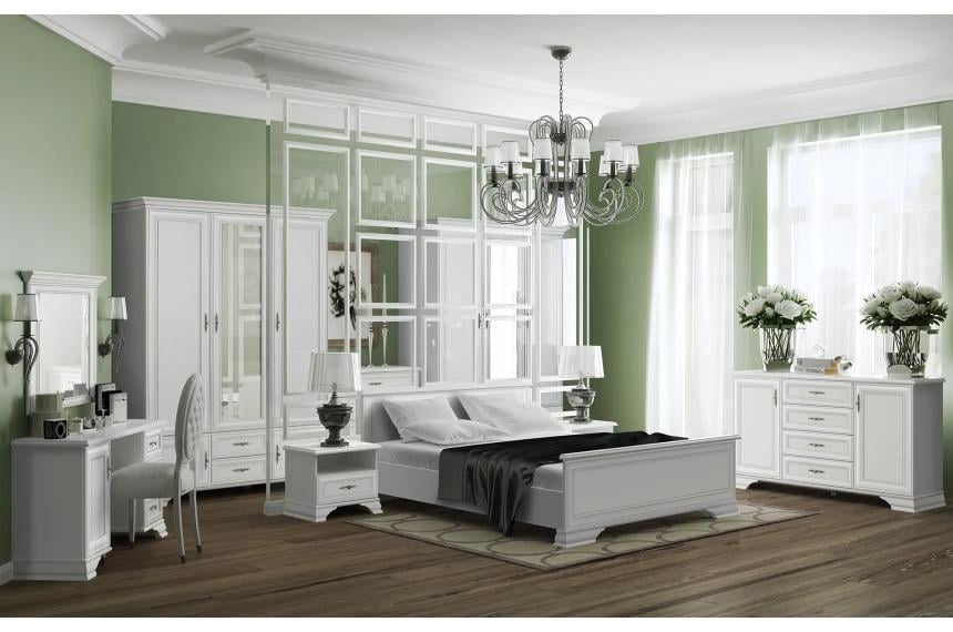 Туалетний стіл Gerbor Holding Кентуки TOL Білий альпійський - фото 4 Туалетний стіл Gerbor Holding Кентуки TOL Білий альпійський - фото 4