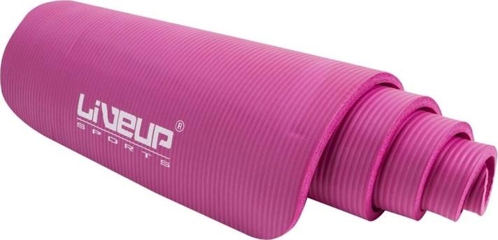 Килимок для тренувань LiveUp NBR MAT Рожевий (LS3257-p) - фото 2 Килимок для тренувань LiveUp NBR MAT Рожевий (LS3257-p) - фото 2