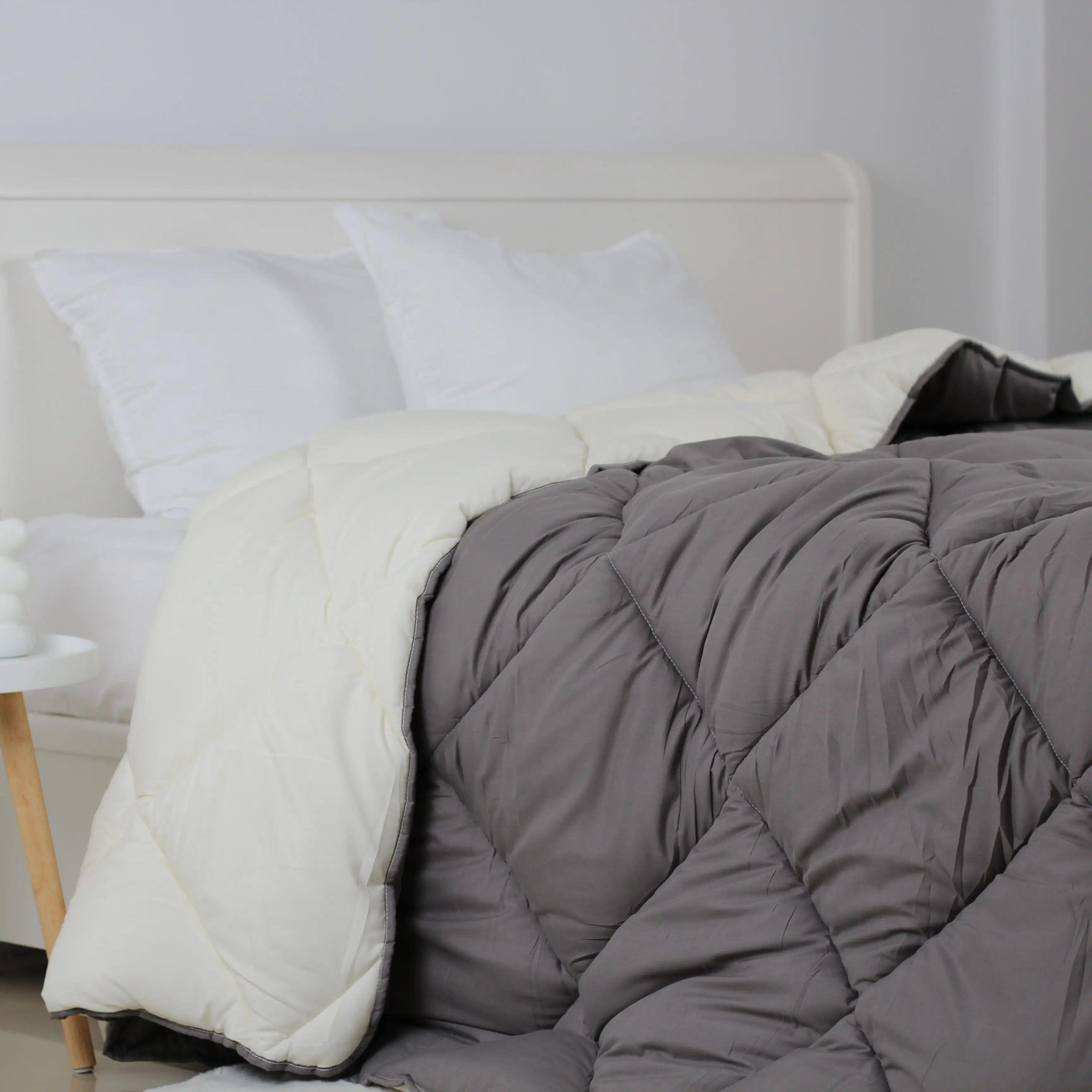 Одеяло зимнее ТЕП Alaska гипоаллергенное 450 г/кв. м полуторная 150x205 см Темно-серый (26220150205)