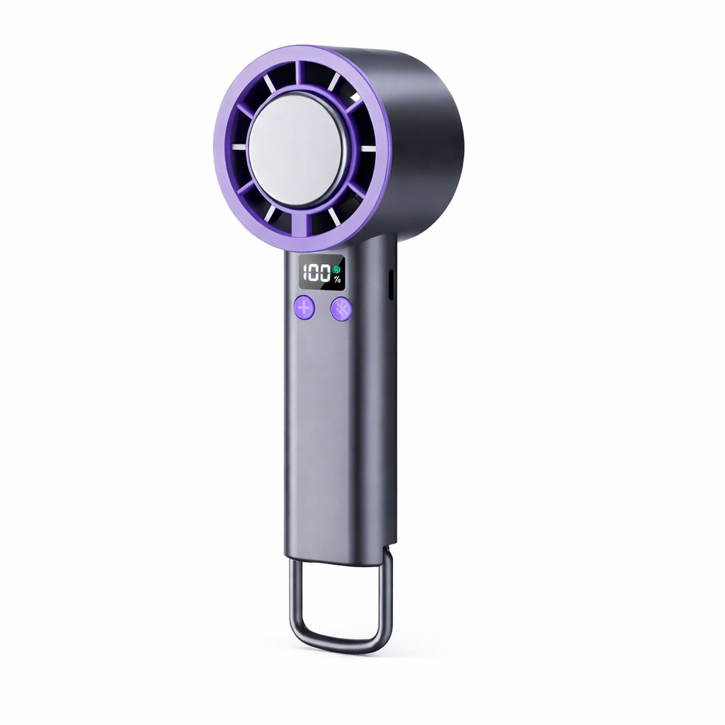 Мини-вентилятор ручной ZR-01 WITH AC USB аккумуляторный Фиолетовый (33676675) Мини-вентилятор ручной ZR-01 WITH AC USB аккумуляторный Фиолетовый (33676675)