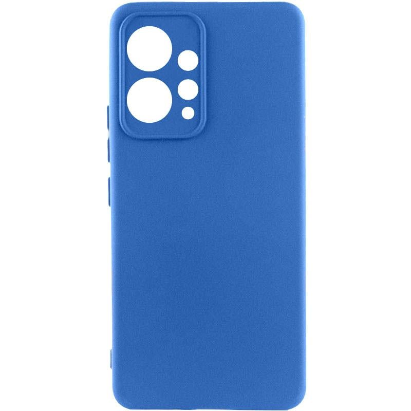 Протиударний чохол Silicone Cover Lakshmi Full Camera (A) для Xiaomi Redmi Note 12 4G Синій