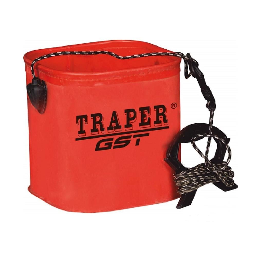 Відро для забору воду Traper 5 л Червоний