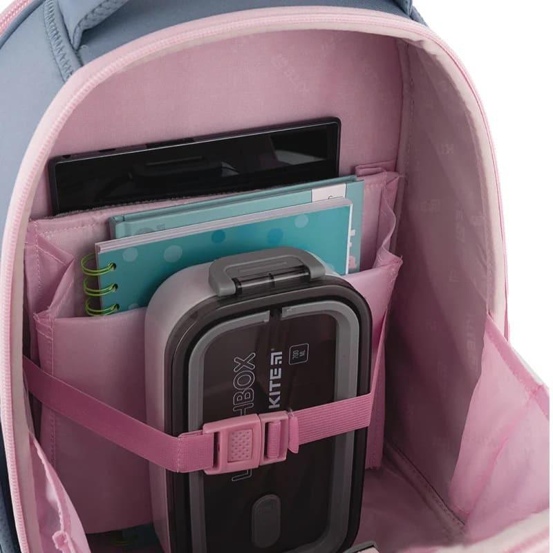 Школьный рюкзак каркасный KITE Education 555 College Line Girl 14 л Серый (K25-555S-6) - фото 11 Школьный рюкзак каркасный KITE Education 555 College Line Girl 14 л Серый (K25-555S-6) - фото 11