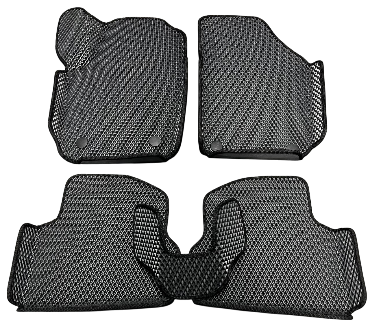 Коврики с бортиками EVA в салон с 3Д лапой для Skoda Fabia 2007-2015 гг. (2551353234)