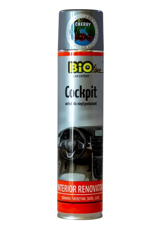 Поліроль для торпедо Bio Line Cockpit cherry вишня 300 мл (000047292)