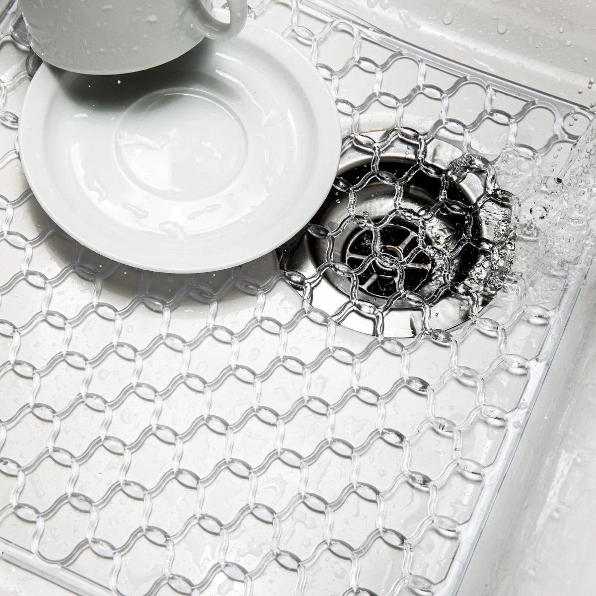 Коврики для раковины Homla EASY CLEAN 32х32 см Прозрачный (233716) - фото 5