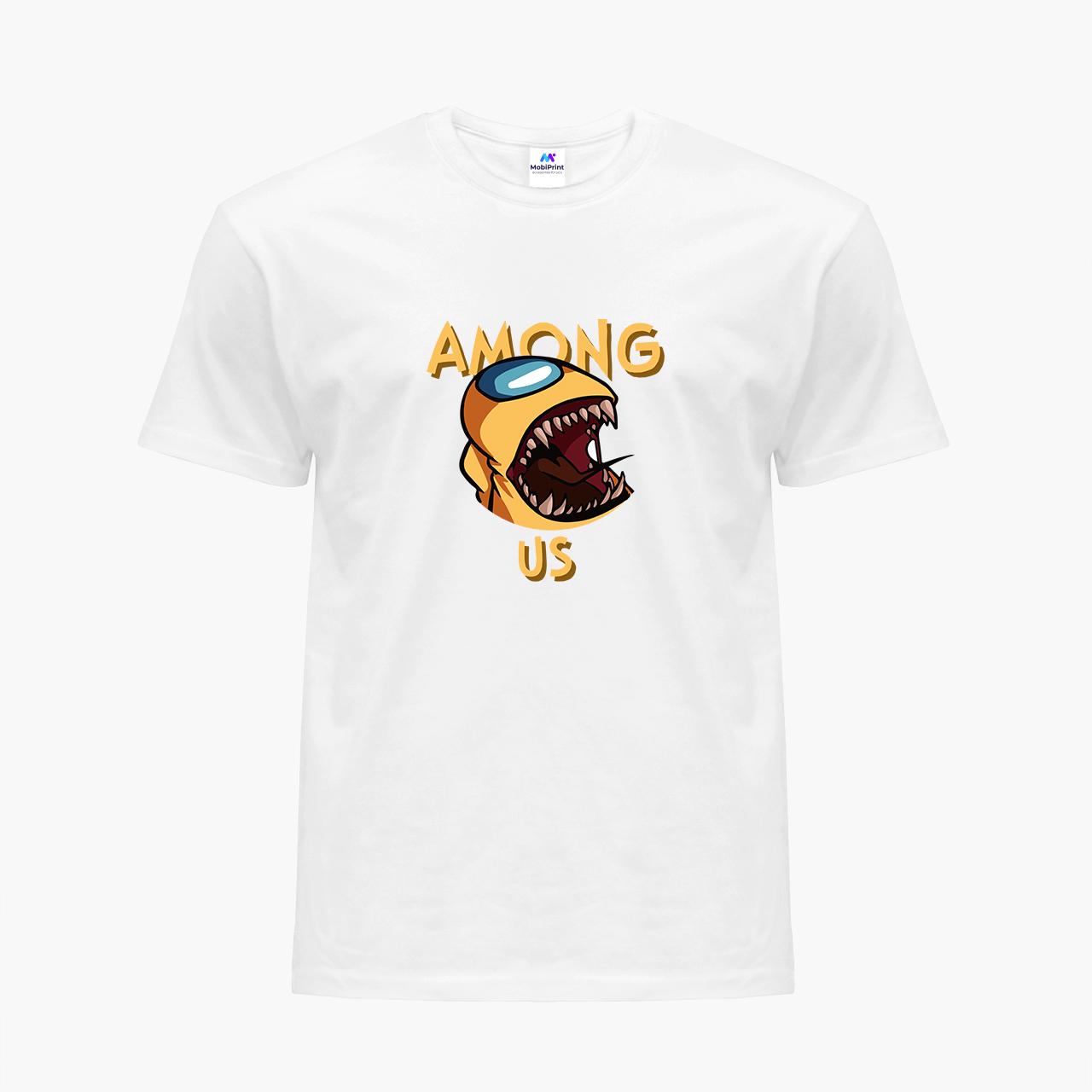 Футболка дитяча Among Us Yellow Білий (9224-2409-5)