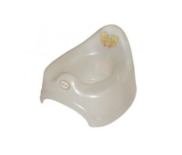 Горшок классический с мелодией Tega Baby Мишки Бежевый (PO-038-119)