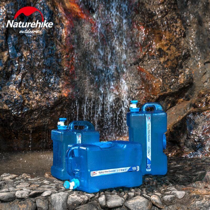 Канистра для воды Naturehike Hiking Water Tank 24 л NH18S024-T синий - фото 3