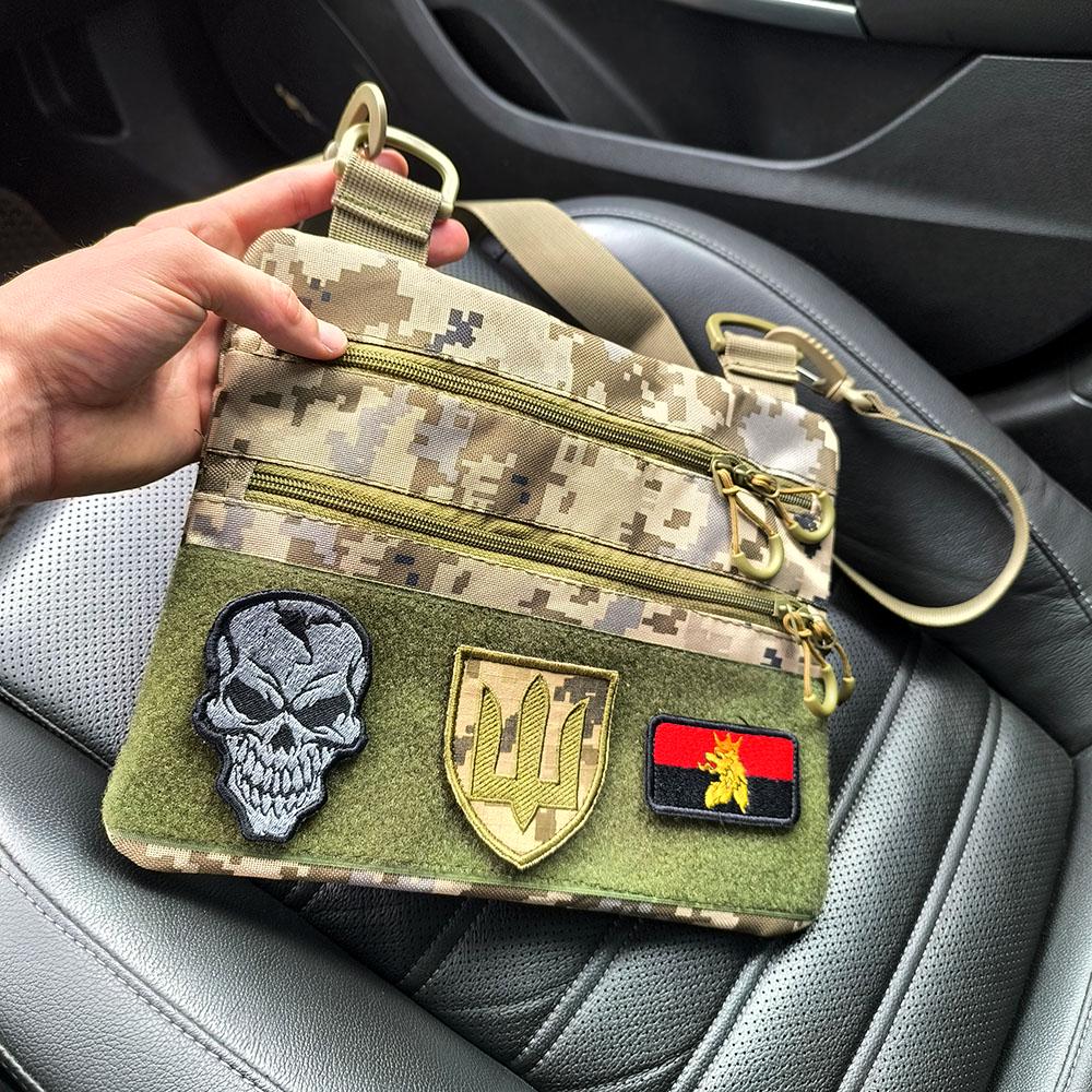 Сумка нагрудная тканевая (521250) - фото 4 Сумка нагрудная тканевая (521250) - фото 4