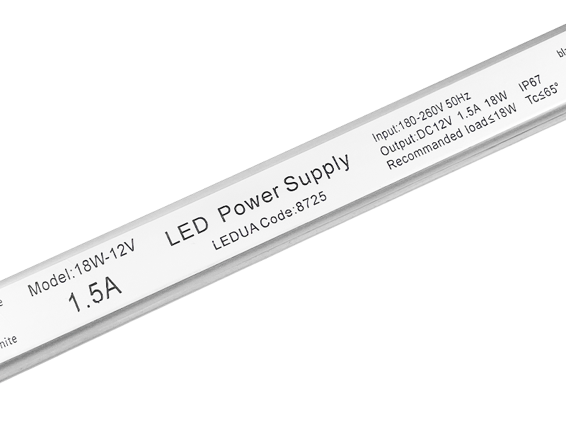 Блок питания LEDUA 18W IP67 1,5A 12V (8725) - фото 3