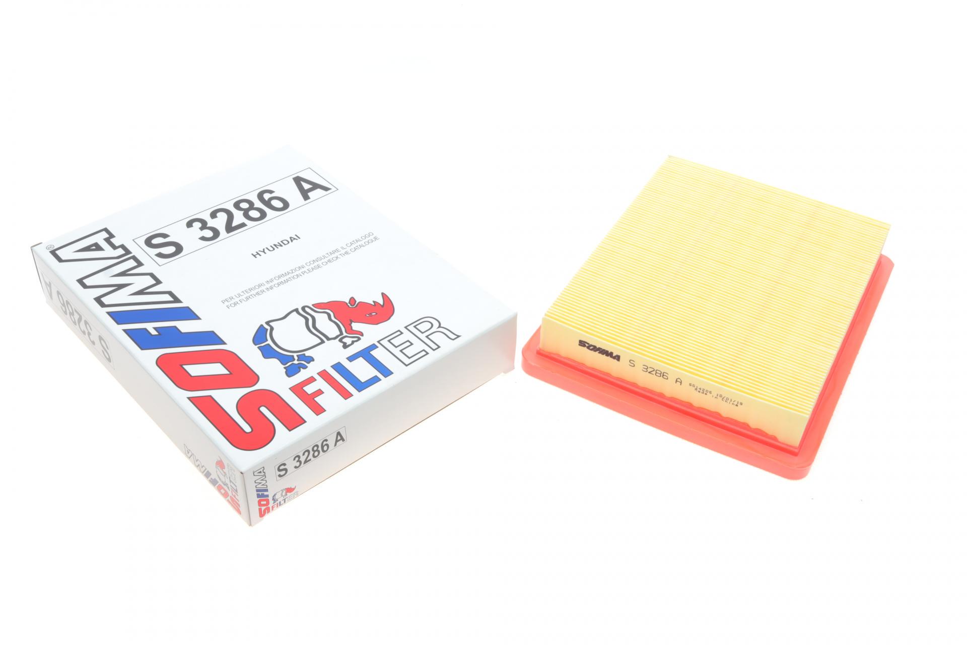 Фільтр повітряний SOFIMA для Hyundai Accent 1,3 94-00- (S 3286 A)