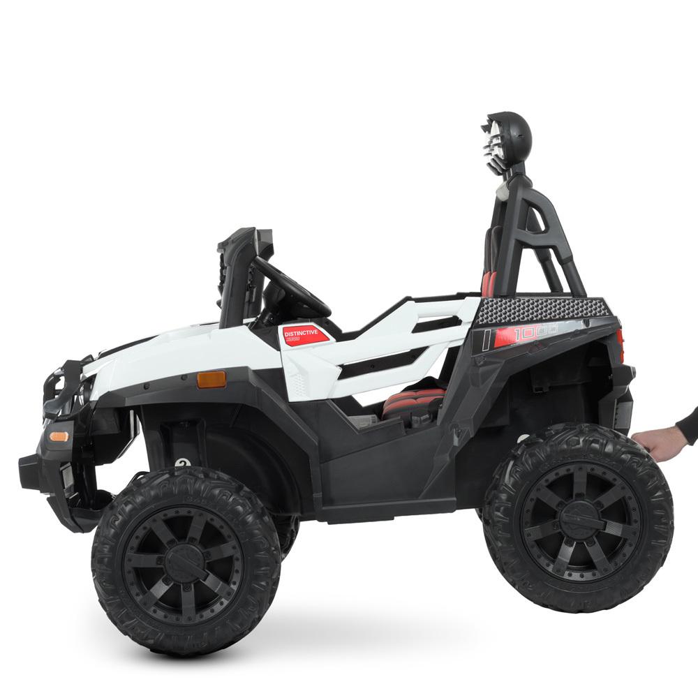 Электромобиль детский 4WD Bambi M 4620EBLR внедорожник Белый - фото 9