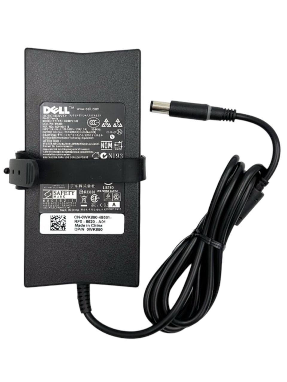 Сетевой адаптер питания для ноутбука Dell XPS 19,5V 4,62A 90W 7,4x5,0 мм Slim