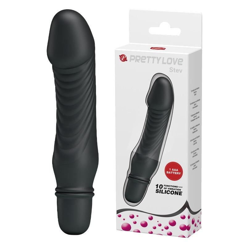 Мини-вибратор Stev Черный (PL14510-4) Мини-вибратор Stev Черный (PL14510-4)