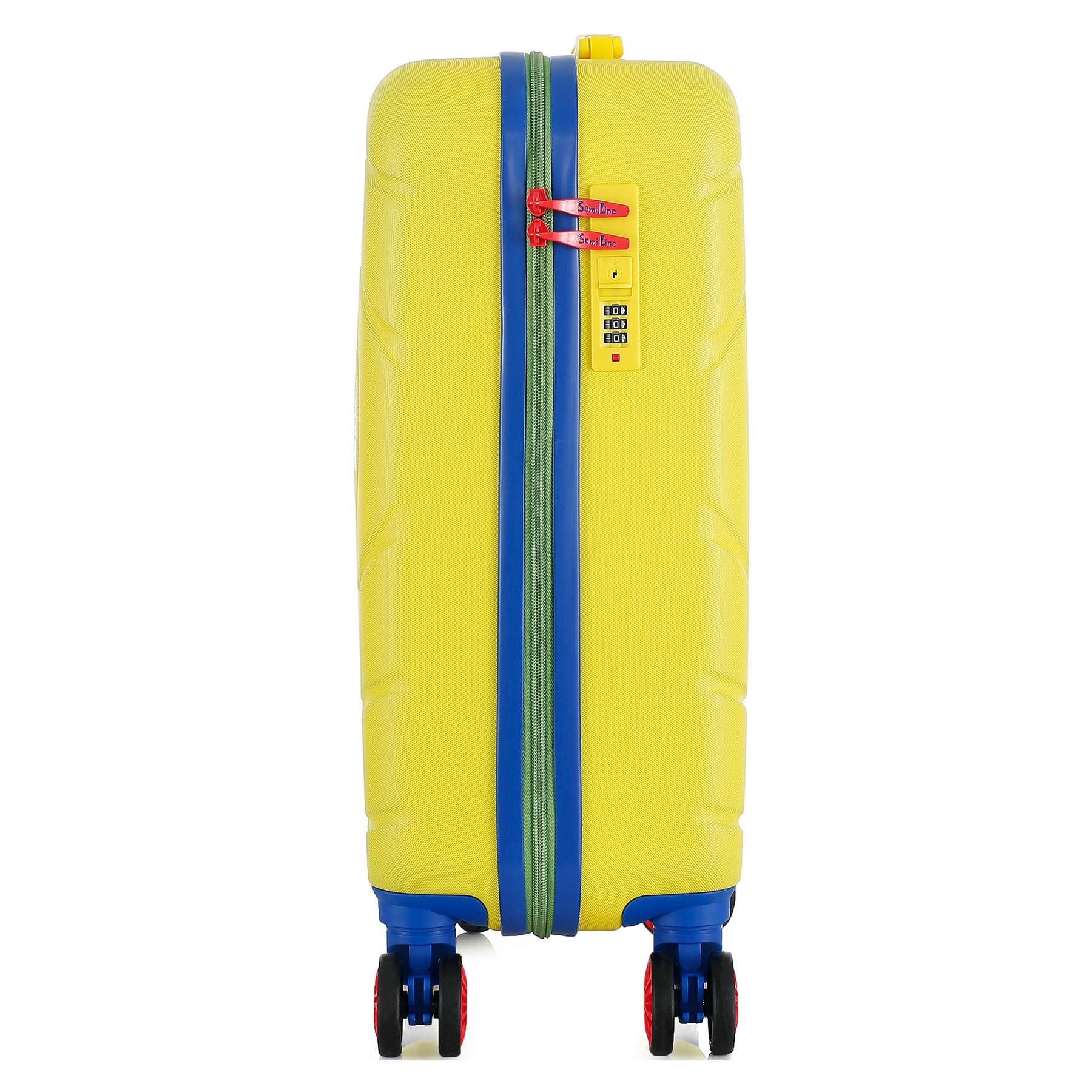 Валіза SEMI LINE 20" Yellow (T5929-1) - фото 3 Валіза SEMI LINE 20" Yellow (T5929-1) - фото 3