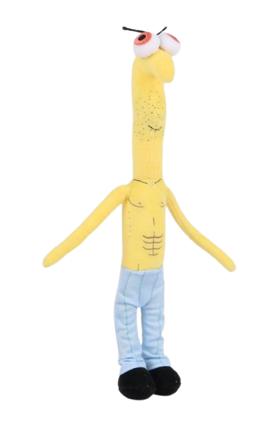 Мягкая игрушка Dj Spit серия Smiling Friends сезон 2 38 см Yellow (2438826635)