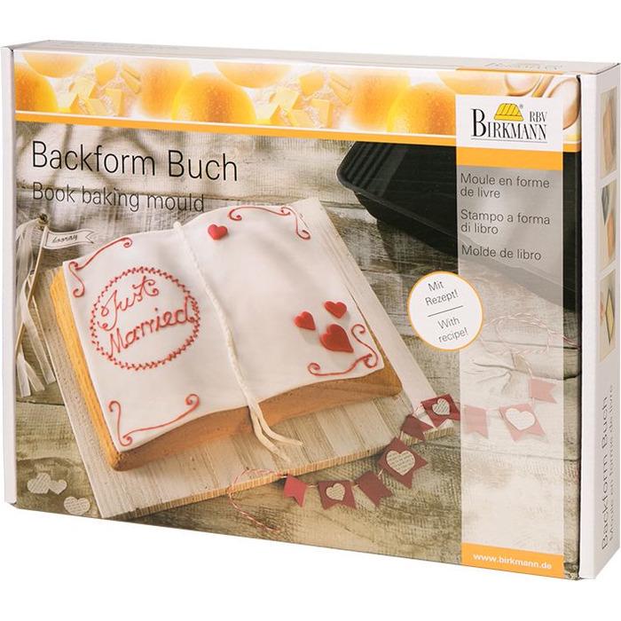 Форма для випічки у вигляді книги RBV Birkmann велика 34х25х4,5 см (2572987)
