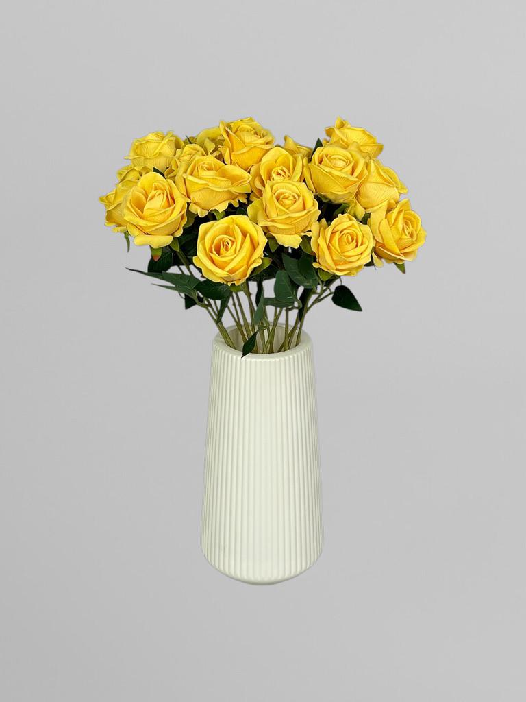 Роза на стебле 51 см Желтый (К02083) - фото 6