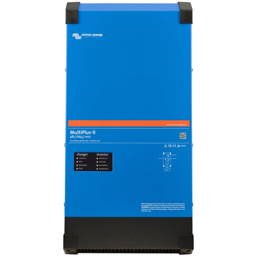 Інвертор VictronEnergy MultiPlus-II 48/6k5/100-50 230V однофазний чиста синусоїда (34793582)