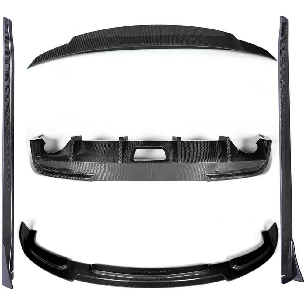 Комплект обвісів Carbon FullSet для G37 SD 2009-2013 рр. DDCarbon для Infiniti G25/G35/37 V36/CV36 2006-2015 рр. карбон (150785)