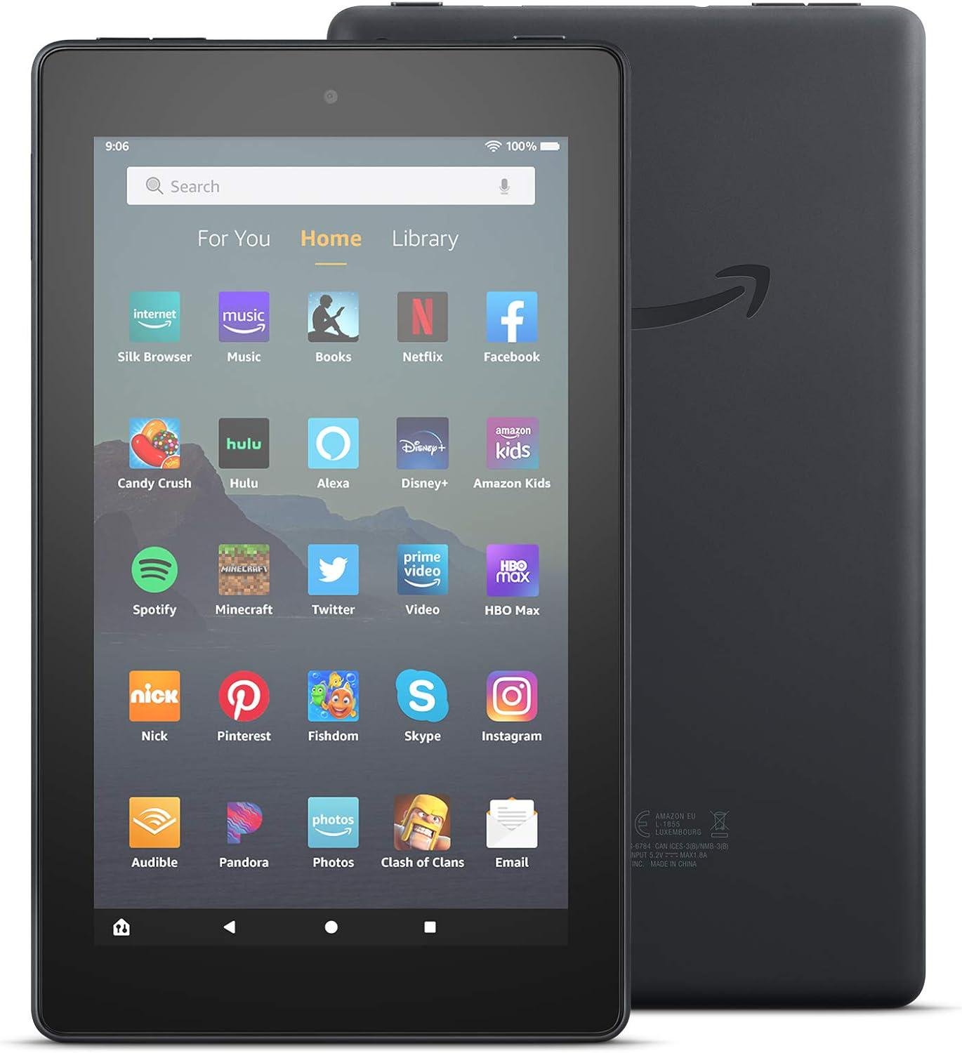 Планшет Amazon Fire 7 1/32Gb Wi-Fi 2019 EN+locale Black - фото 1