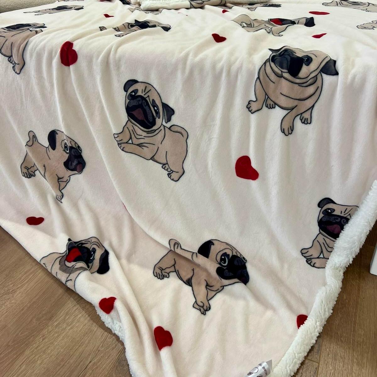 Плед-покривало двосторонній 200х220 см Молочний (29868028) - фото 5 Плед-покривало двосторонній 200х220 см Молочний (29868028) - фото 5