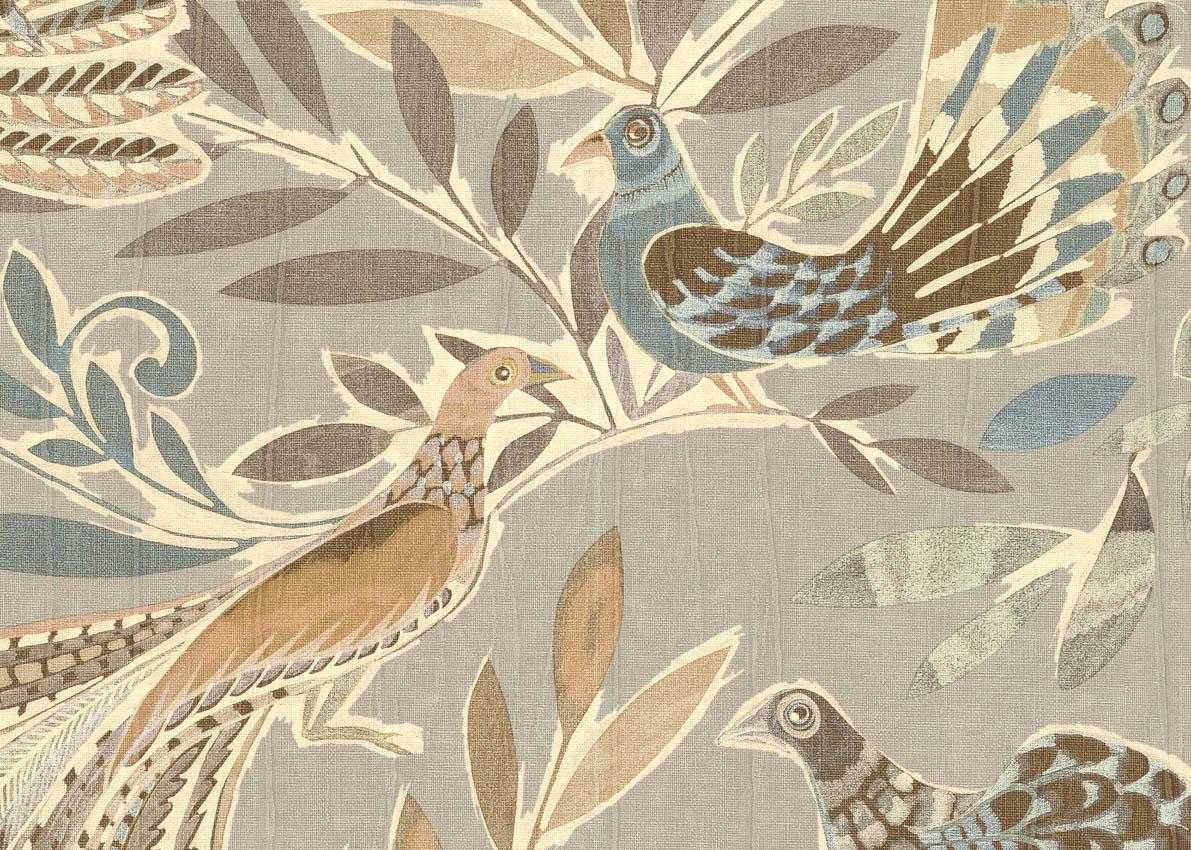 Виниловые обои JV 1,06x10,05 м Коричневый (1029805)