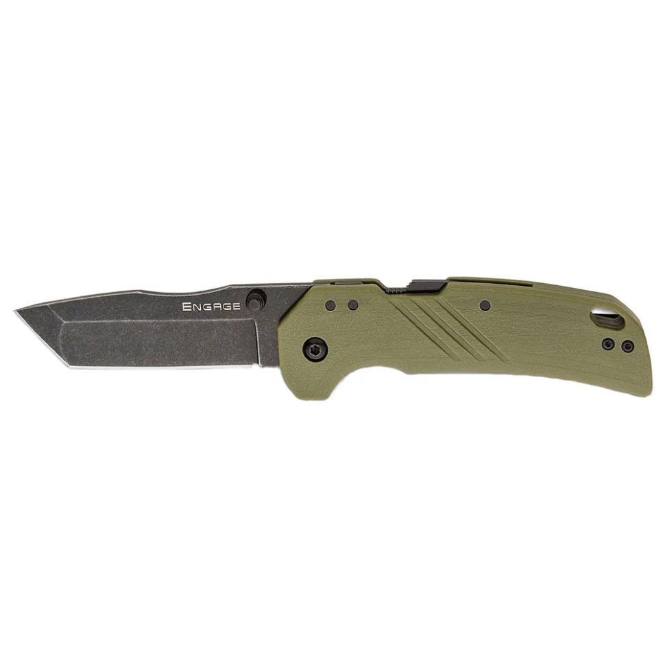 Ніж складаний Cold Steel Engage 3" Tanto Point 184 мм Atlas Lock Dark Green (CS-FL-30DPLT-BGZ)