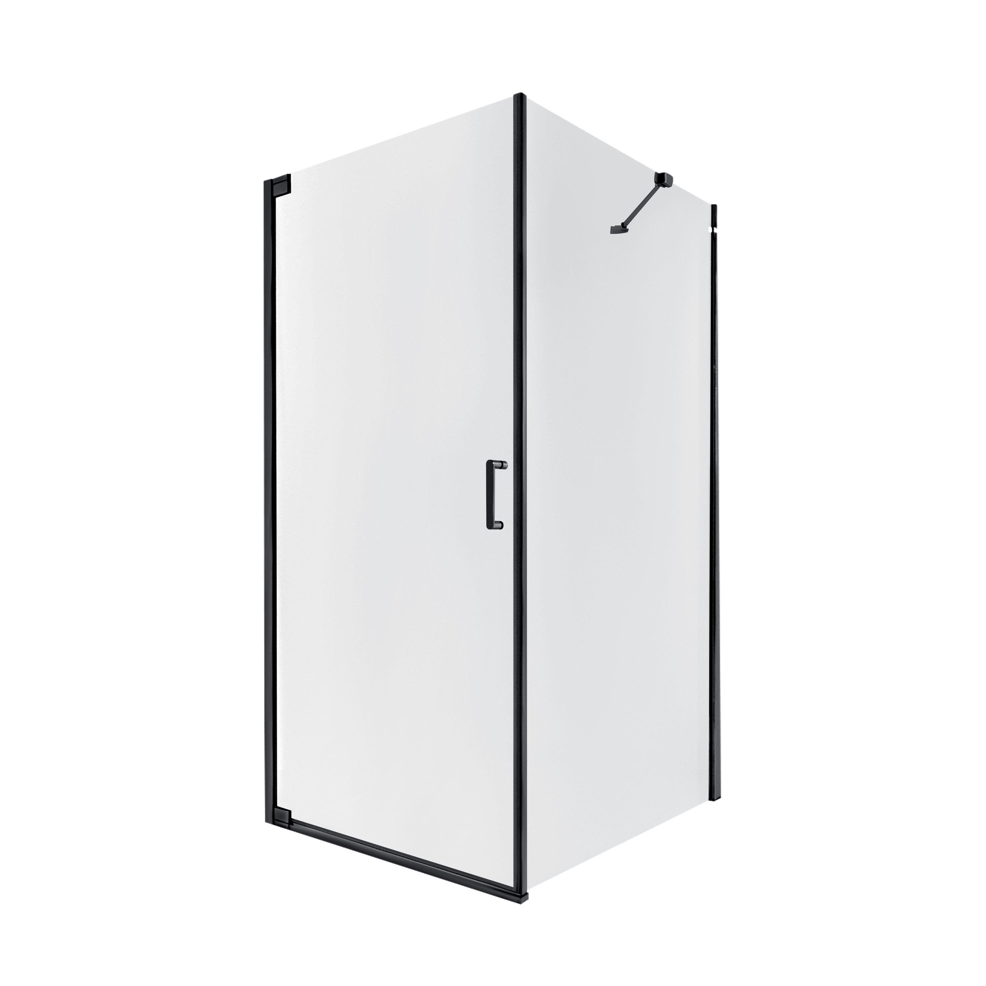 Душевая кабина Qtap Aquarius AQUABLA1099SC6 89x89x190 см Черный (125370)