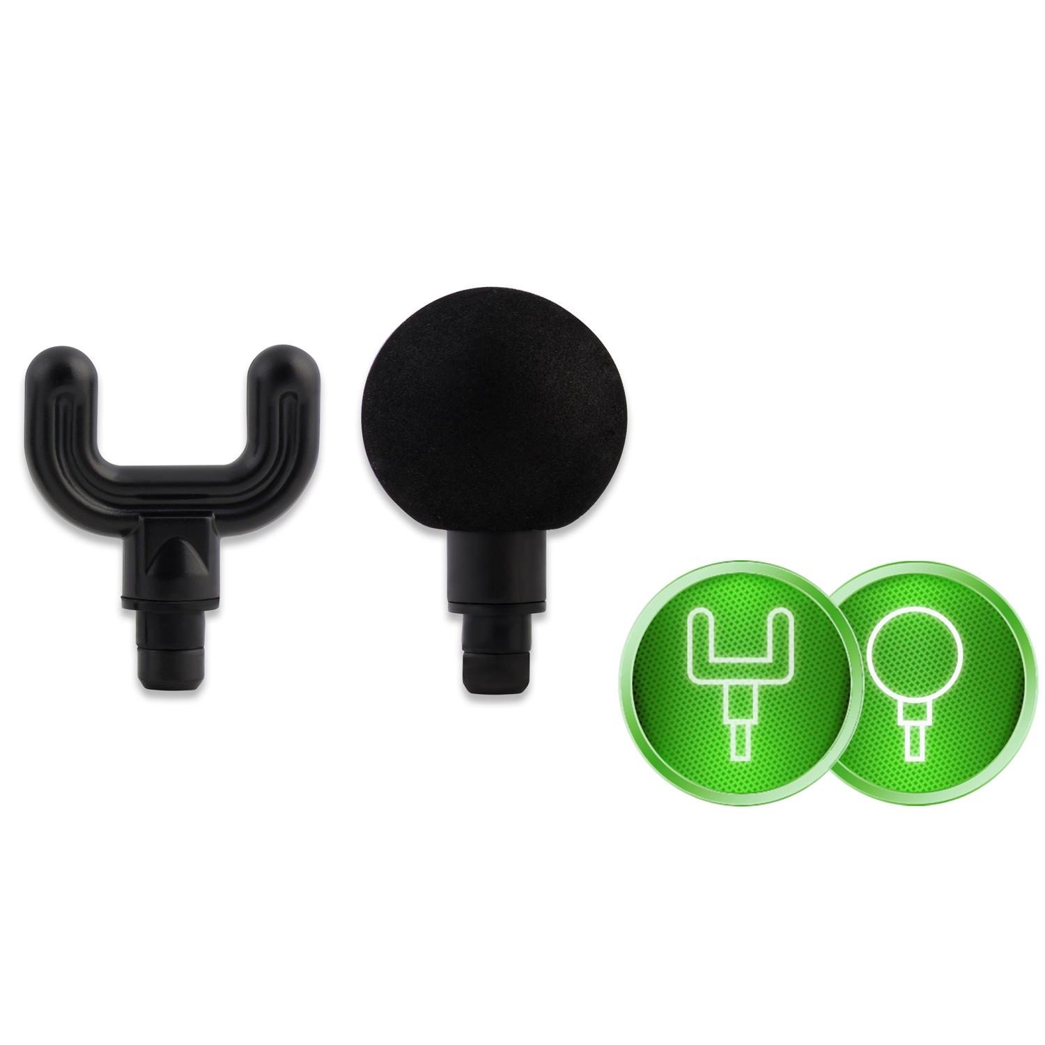 Масажний пістолет багатофункціональний NEO-SPORT NS-502 5 насадок Чорний (429835) - фото 5 Масажний пістолет багатофункціональний NEO-SPORT NS-502 5 насадок Чорний (429835) - фото 5