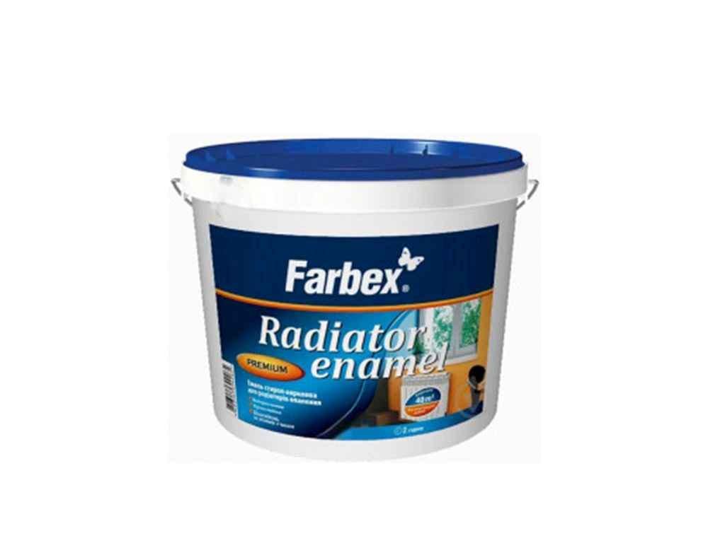 Емаль акрилова Farbex для радіаторів опалення 3 кг (483730)