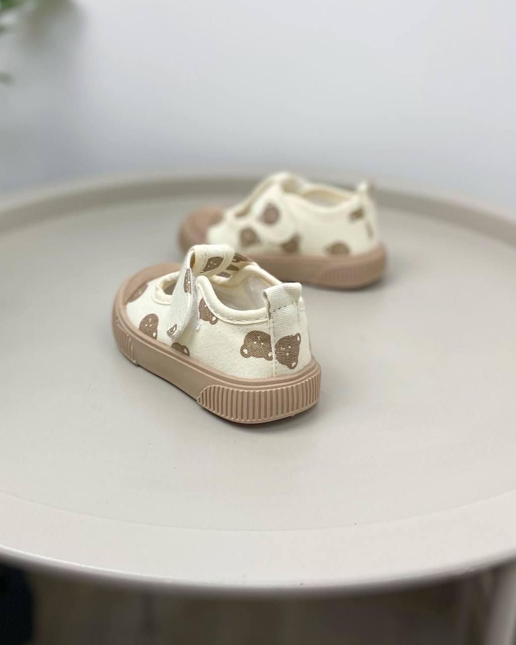 Кроссовки детские р. 17 Бежевый (790) - фото 2 Кроссовки детские р. 17 Бежевый (790) - фото 2